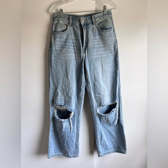 Glassons Jeans Glassons Ripped Wide Leg Jean Poshmark